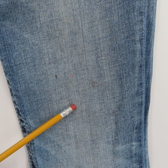 Miss Me Chloe Boot Women 26 Distressed Blue Denim Jeans Bootcut Cotton Blend - Picture 6 of 16